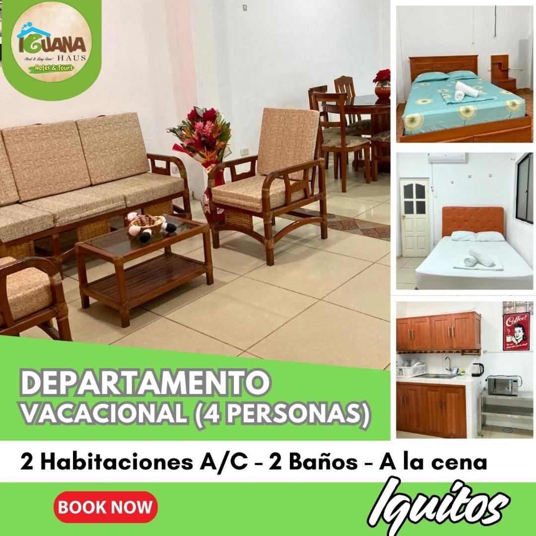 Iguana Haus Iquitos Apartment Exterior foto