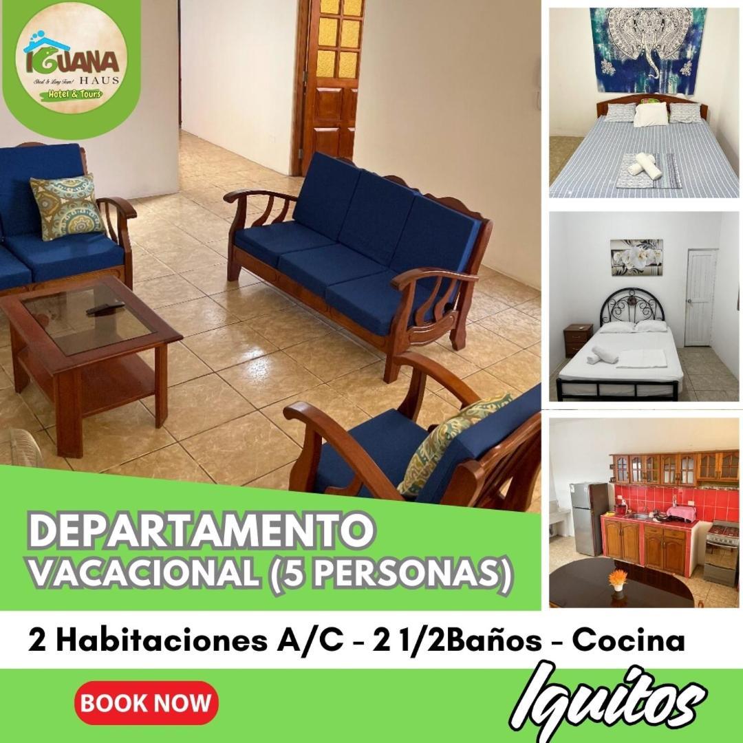 Iguana Haus Iquitos Apartment Exterior foto