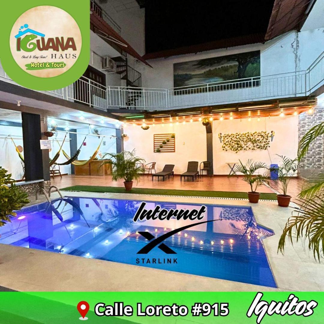 Iguana Haus Iquitos Apartment Exterior foto