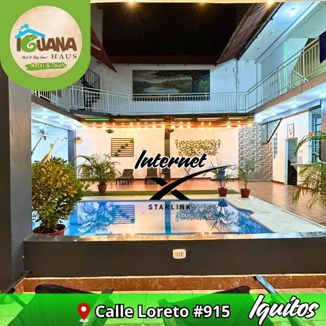 Iguana Haus Iquitos Apartment Exterior foto