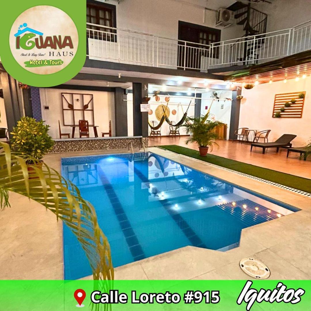 Iguana Haus Iquitos Apartment Exterior foto