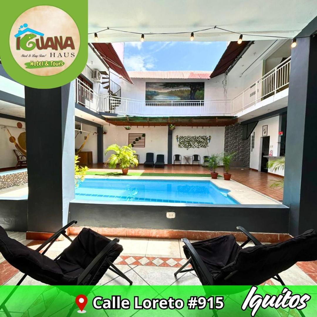 Iguana Haus Iquitos Apartment Exterior foto