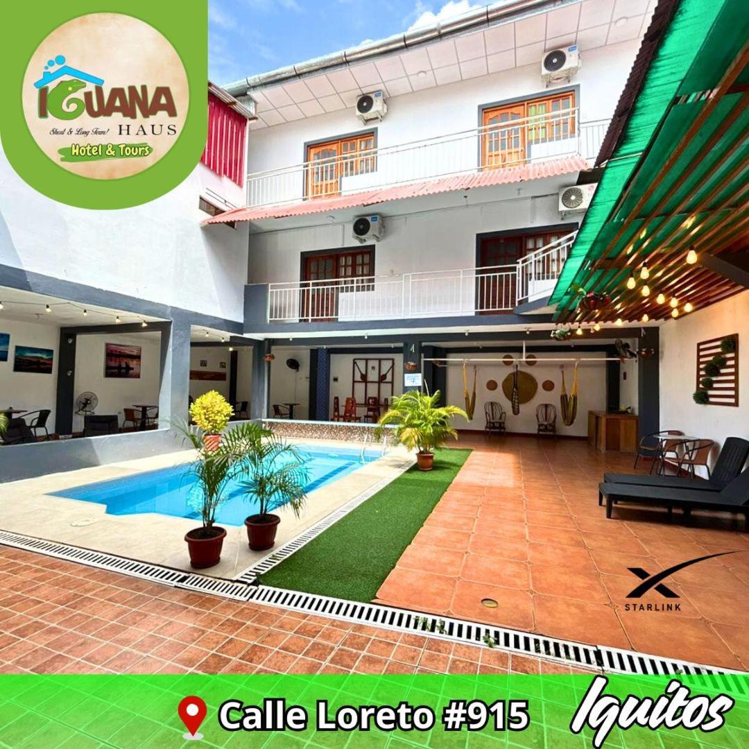 Iguana Haus Iquitos Apartment Exterior foto