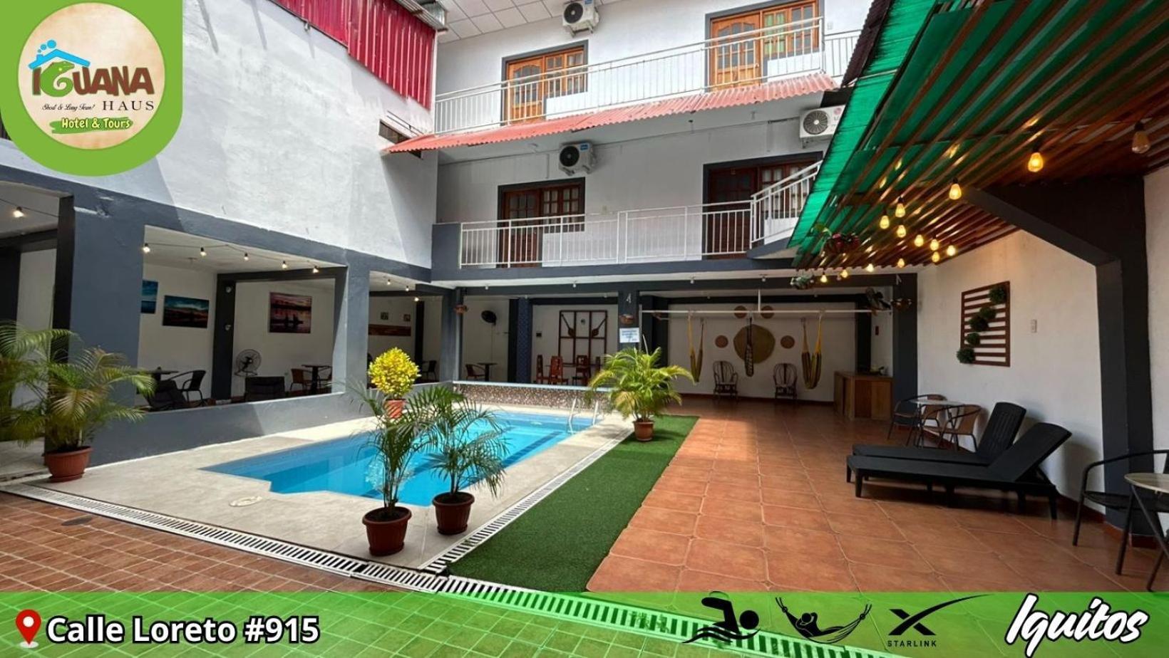 Iguana Haus Iquitos Apartment Exterior foto